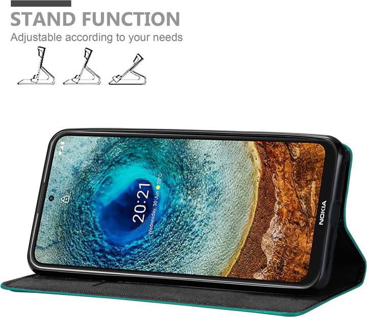 Actual product image Cadorabo Book Invis. Magnet sleeve (Nokia X20, Nokia X10)