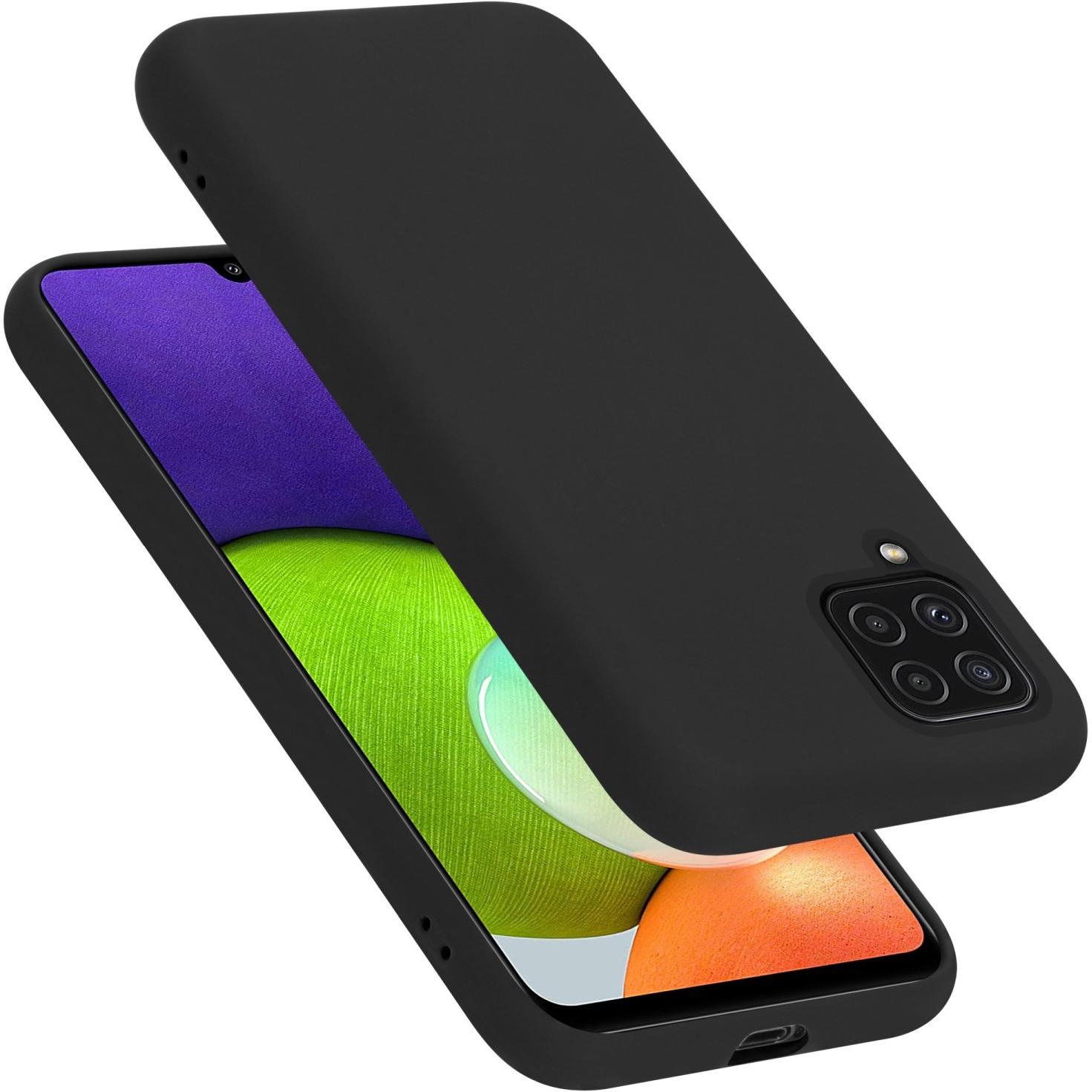 Cadorabo TPU Liquid Silicone Case Hülle (Samsung Galaxy A22, Samsung Galaxy A32, Samsung Galaxy M22), Smartphone Hülle, ...