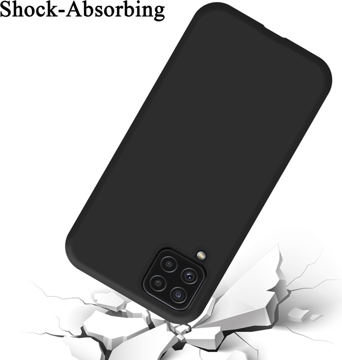 Actual product image Cadorabo TPU Liquid Silicone Case Cover (Samsung Galaxy M22, Samsung Galaxy A22, Samsung Galaxy A32)