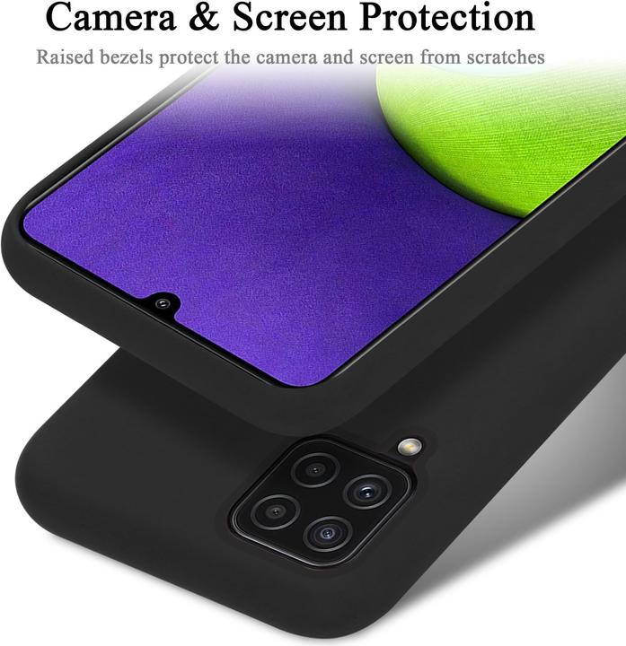 Produktbild Cadorabo TPU Liquid Silicone Case Hülle (Samsung Galaxy M22, Samsung Galaxy A22, Samsung Galaxy A32)
