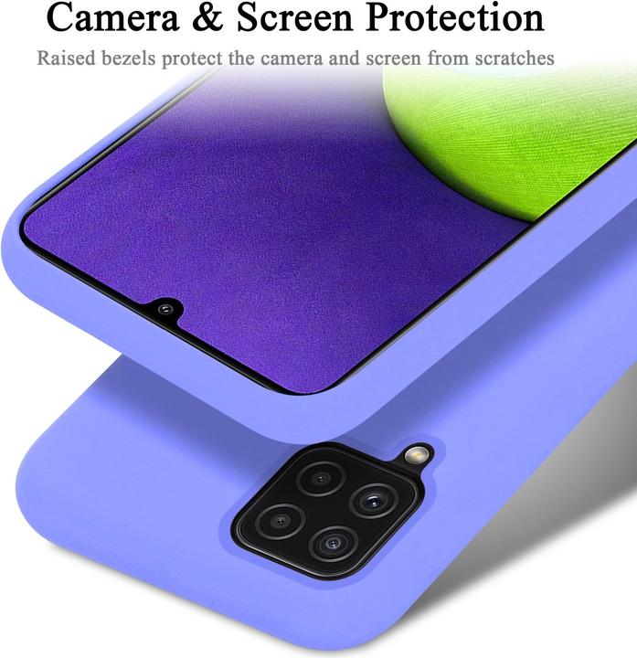 Immagine prodotto Cadorabo Custodia in silicone liquido TPU (Samsung Galaxy M22, Samsung Galaxy A22, Samsung Galaxy A32)