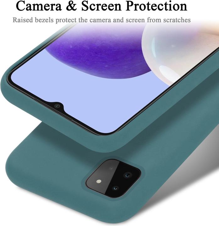 Produktbild Cadorabo TPU Liquid Silicone Case Hülle (Samsung Galaxy A22 5G)