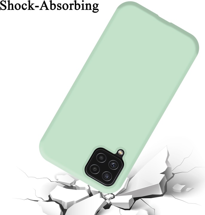 Actual product image Cadorabo TPU Liquid Silicone Case Cover (Samsung Galaxy M22, Samsung Galaxy A22, Samsung Galaxy A32)