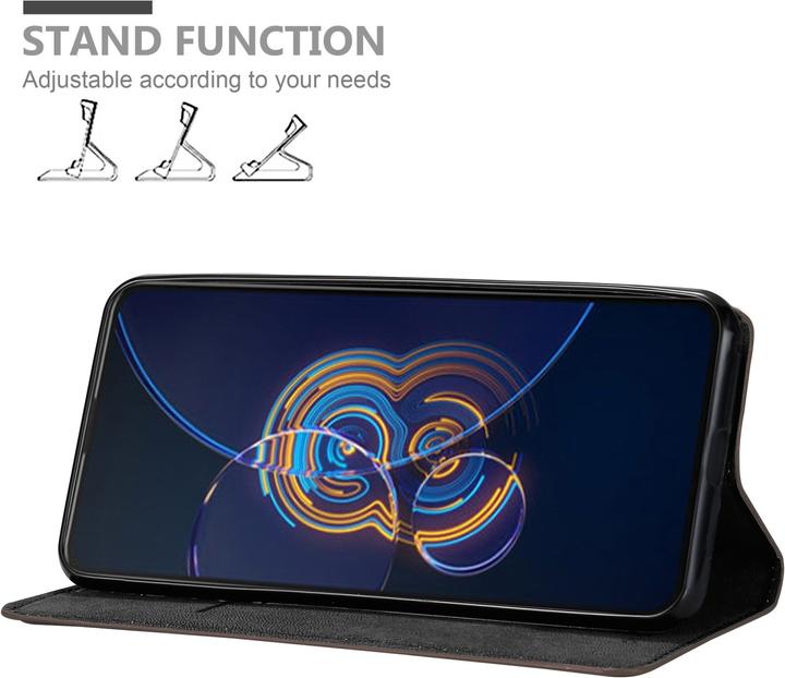 Productafbeelding Cadorabo Boek Invis. Magnetisch deksel (Asus Zenfone 8 Flip)