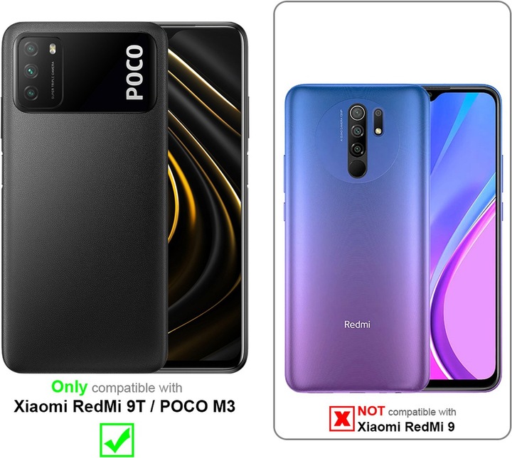 Produktbild Cadorabo TPU Liquid Silicone Case Hülle (Xiaomi Poco M3, Xiaomi Redmi 9T)