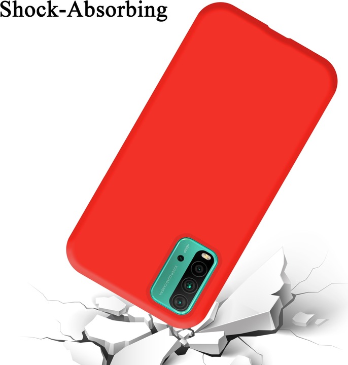 Produktbild Cadorabo TPU Liquid Silicone Case Hülle (Xiaomi Poco M3, Xiaomi Redmi 9T)