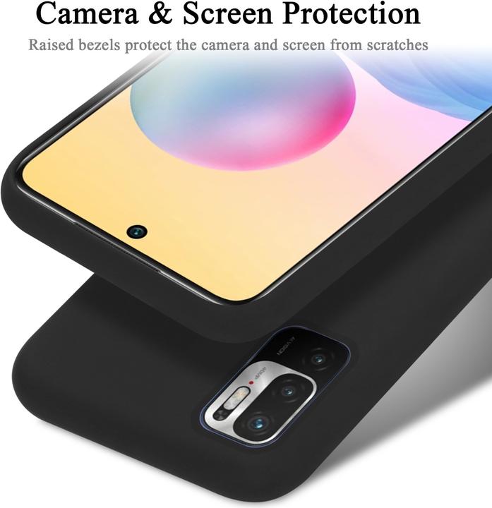 Produktbild Cadorabo TPU Liquid Silicone Case Hülle (Xiaomi Redmi Note 10 5G, Xiaomi Poco M3 Pro 5G)