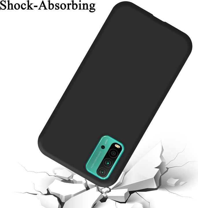 Actual product image Cadorabo TPU Liquid Silicone Case Cover (Xiaomi Redmi 9T, Xiaomi Poco M3)
