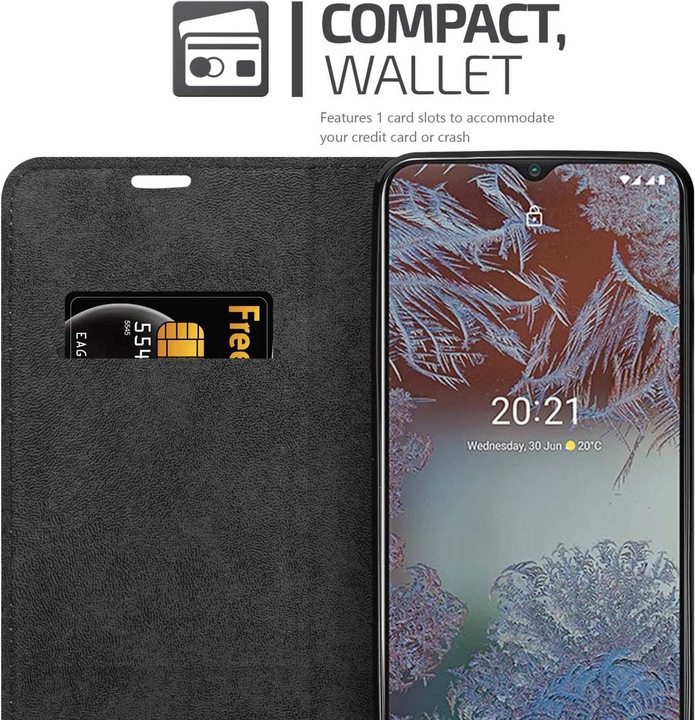 Actual product image Cadorabo Book Invis. Magnet sleeve (Nokia G10, Nokia G20)