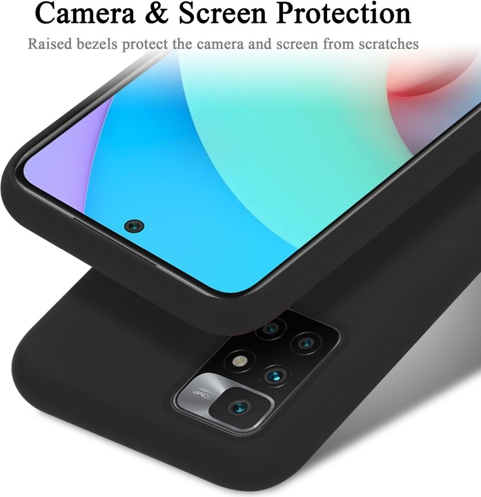 Actual product image Cadorabo TPU Liquid Silicone Case Cover (Xiaomi Redmi 10)