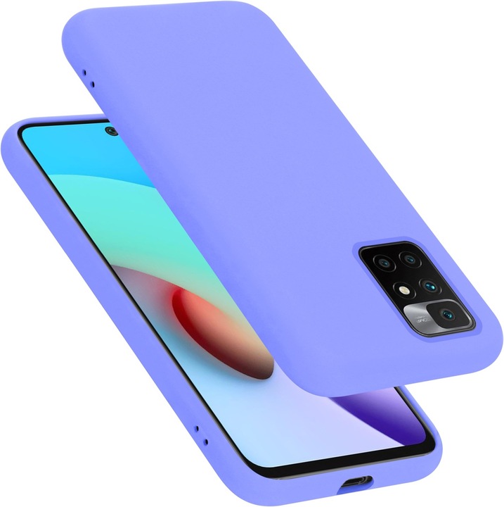 Actual product image Cadorabo TPU Liquid Silicone Case Cover (Xiaomi Redmi 10, Xiaomi Redmi Note 11)