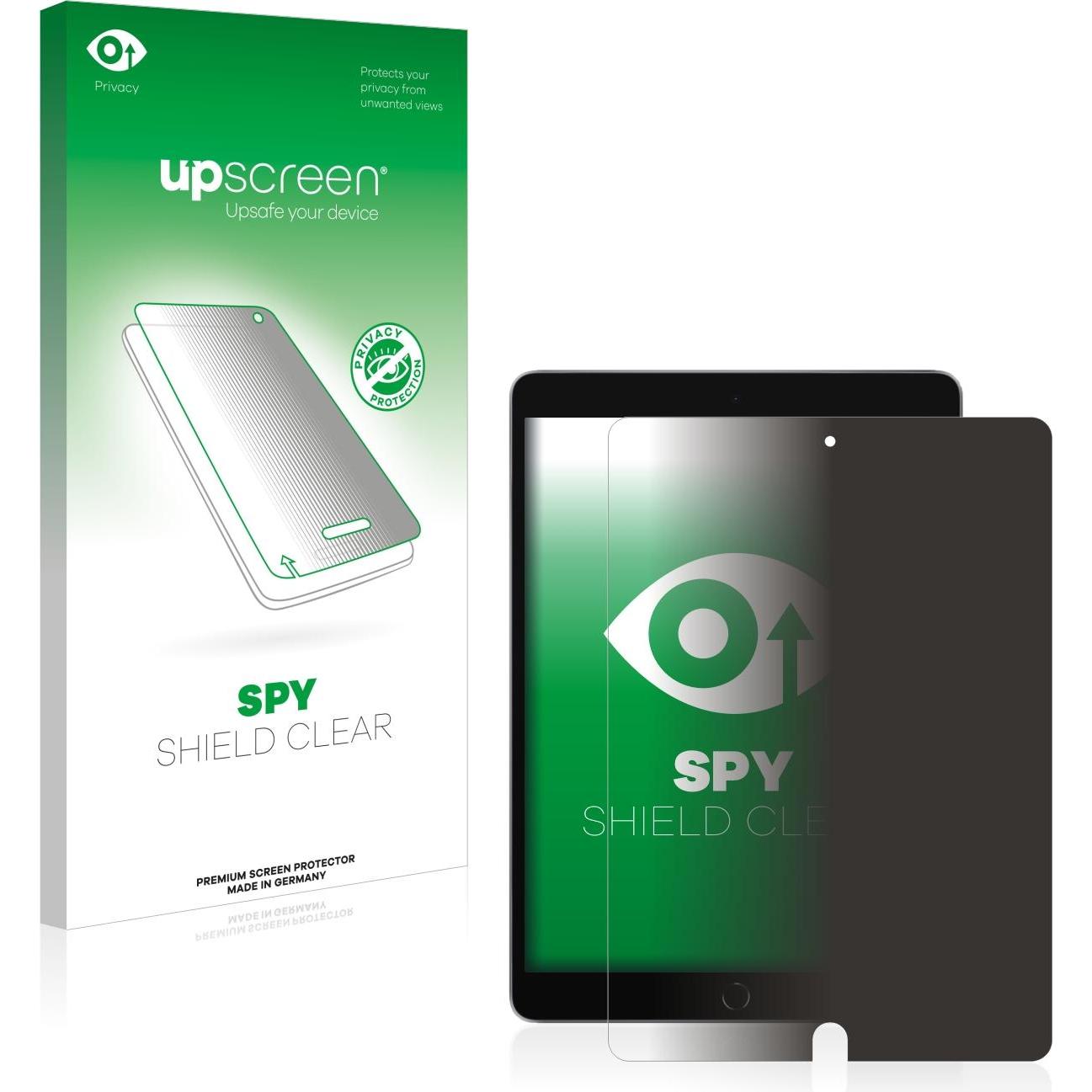 upscreen Spy Shield Blickschutzfolie (1 Stück, iPad 10.2), Tablet Schutzfolie