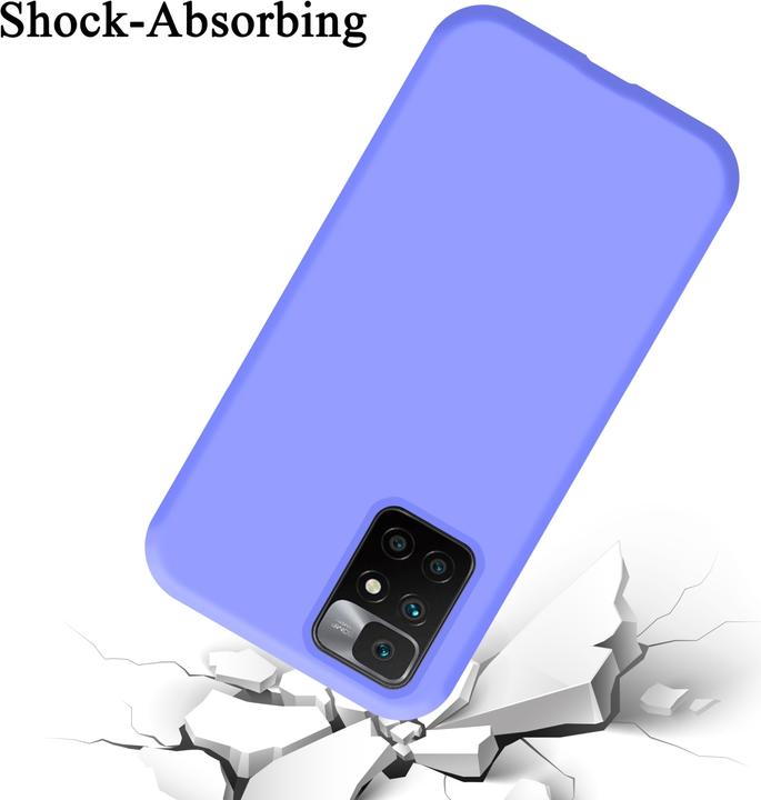 Produktbild Cadorabo TPU Liquid Silicone Case Hülle (Xiaomi Redmi 10, Xiaomi Redmi Note 11)