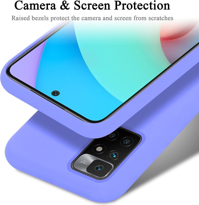 Actual product image Cadorabo TPU Liquid Silicone Case Cover (Xiaomi Redmi 10, Xiaomi Redmi Note 11)