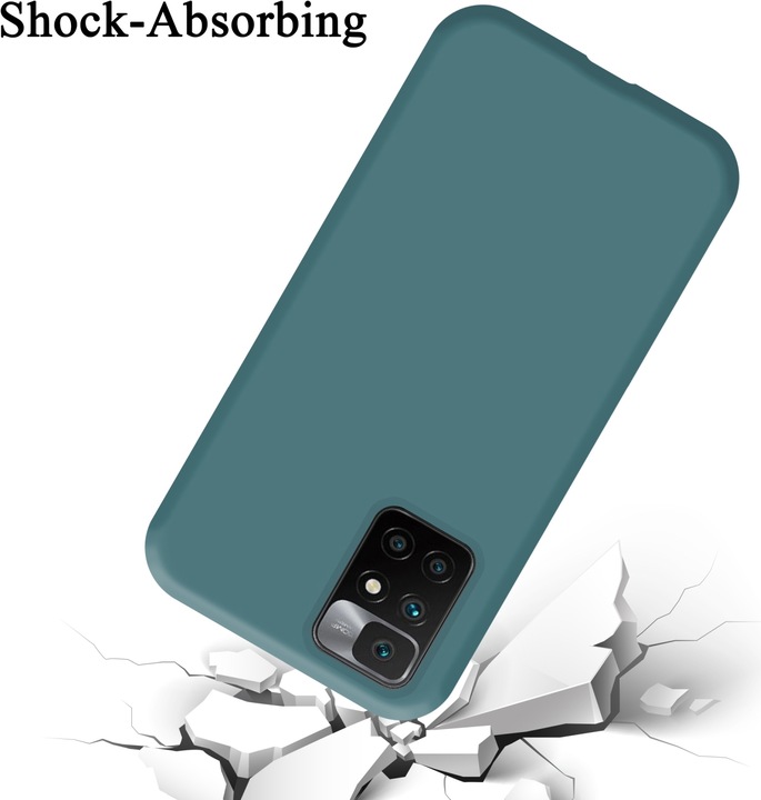 Actual product image Cadorabo TPU Liquid Silicone Case Cover (Xiaomi Redmi 10)