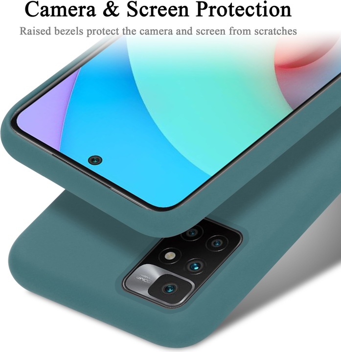 Actual product image Cadorabo TPU Liquid Silicone Case Cover (Xiaomi Redmi 10)