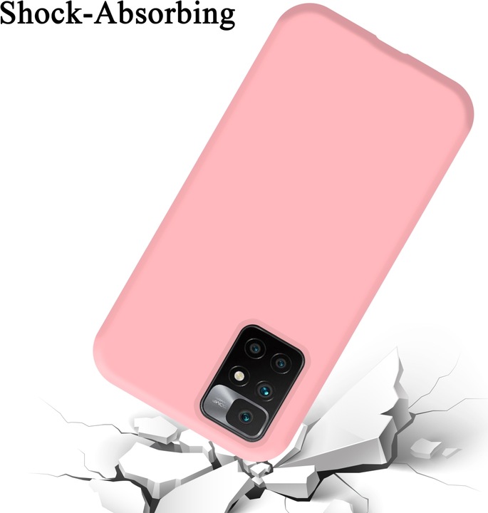 Actual product image Cadorabo TPU Liquid Silicone Case Cover (Xiaomi Redmi 10)