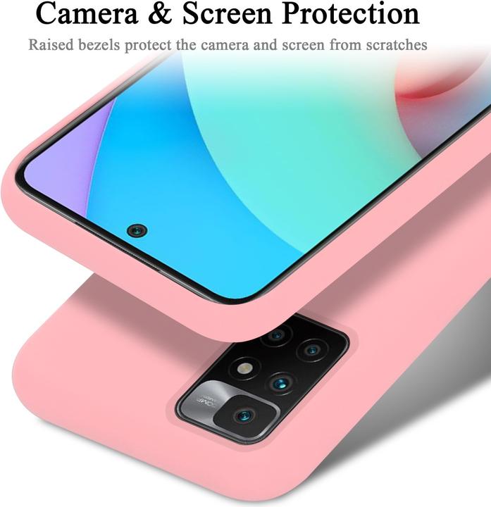 Produktbild Cadorabo TPU Liquid Silicone Case Hülle (Xiaomi Redmi 10)