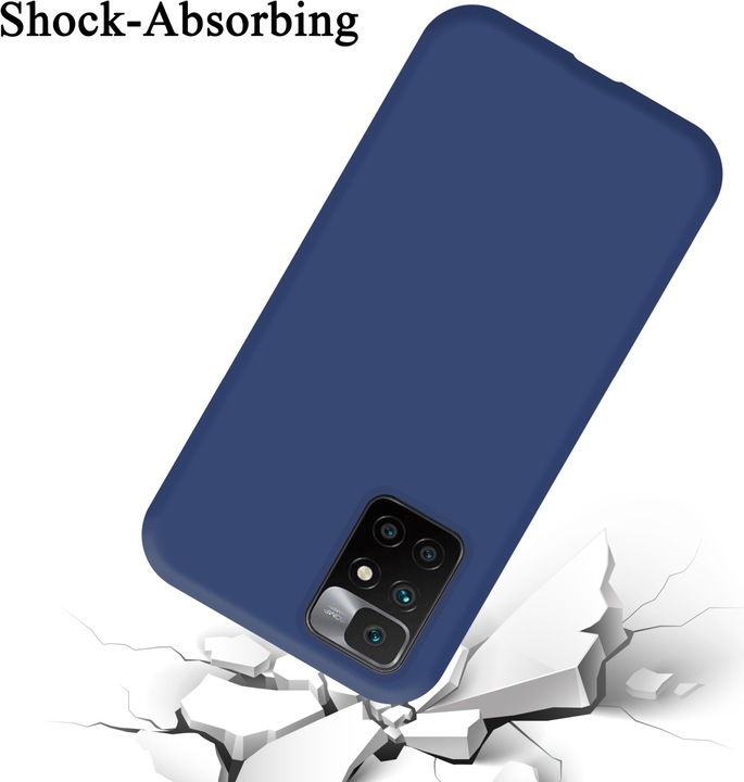 Actual product image Cadorabo TPU Liquid Silicone Case Cover (Xiaomi Redmi 10)