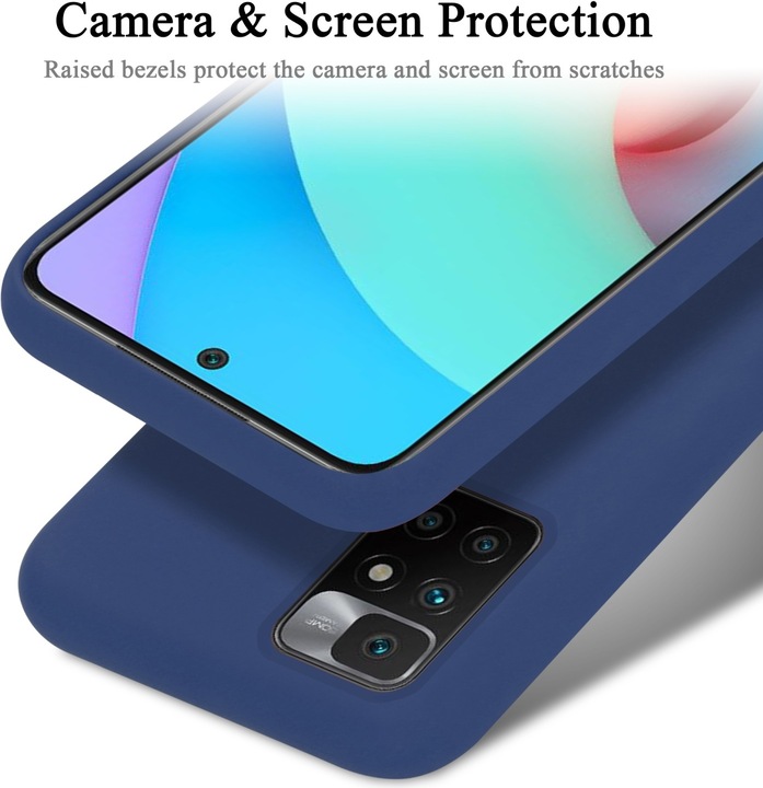 Actual product image Cadorabo TPU Liquid Silicone Case Cover (Xiaomi Redmi 10)