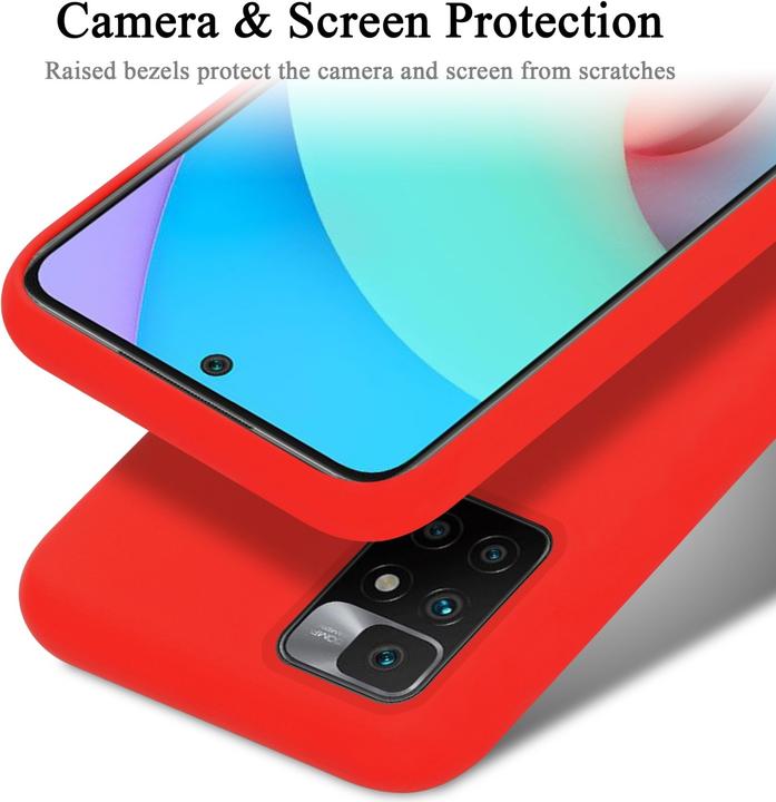 Produktbild Cadorabo TPU Liquid Silicone Case Hülle (Xiaomi Redmi 10)