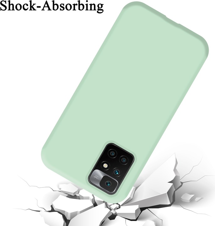 Actual product image Cadorabo TPU Liquid Silicone Case Cover (Xiaomi Redmi 10)