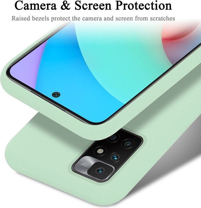 Actual product image Cadorabo TPU Liquid Silicone Case Cover (Xiaomi Redmi 10)