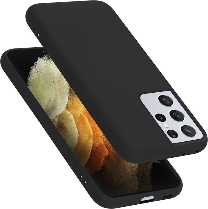 Actual product image Cadorabo TPU Liquid Silicone Case Cover (Samsung Galaxy S22 Ultra)