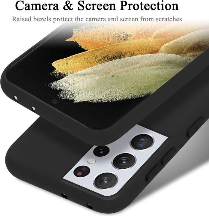Produktbild Cadorabo TPU Liquid Silicone Case Hülle (Samsung Galaxy S22 Ultra)