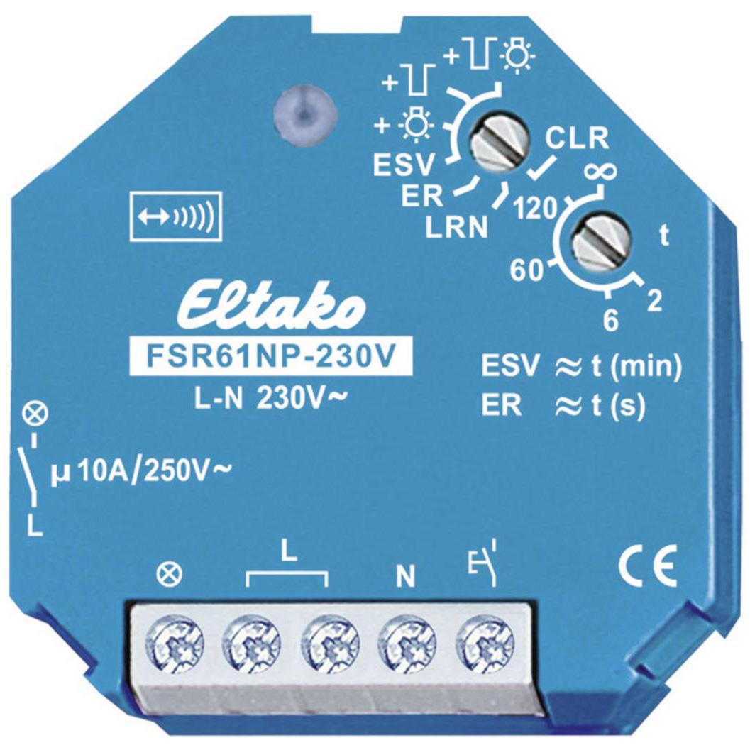 Eltako, Aktor, FSR61NP-230V Funkaktor UP 1 Kanal 10/250V (Schaltaktor)