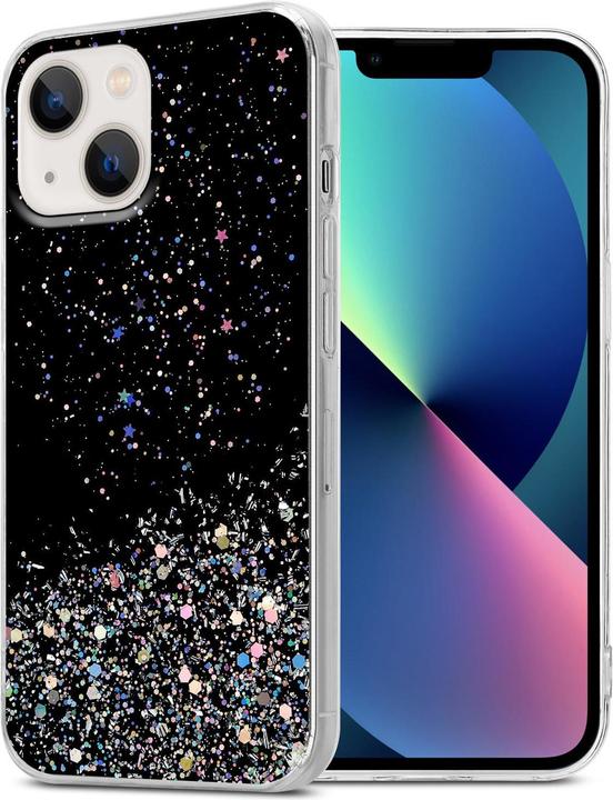 Actual product image Cadorabo TPU cover sparkling glitter (Apple iPhone 13)