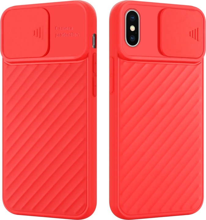 Image du produit Cadorabo Couverture TPU avec protection pour appareil photo (Apple iPhone XS Max)