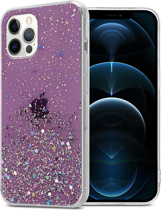 Viola con glitter