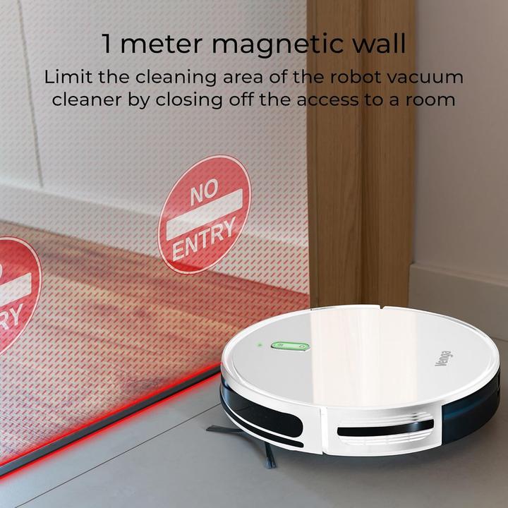 Actual product image Venga 3-in-1 Robot Vacuum with Mop, Gyroscopic Navigation, App Control, 120-Min Runtime (1600 Pa)