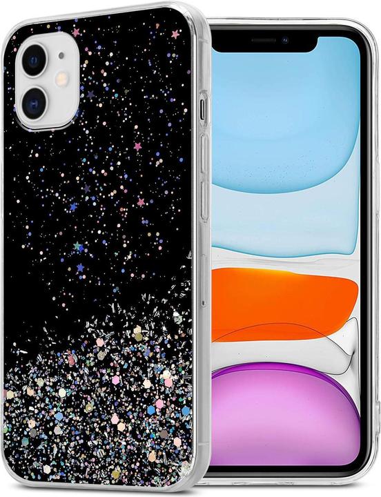 Actual product image Cadorabo TPU cover sparkling glitter (Apple iPhone 11 Pro Max)