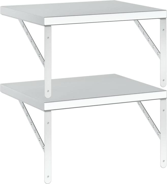 Image du produit vidaXL Étagères murales 2 pcs. 100 x 40 cm Noble (100 x 40 x 3 cm)