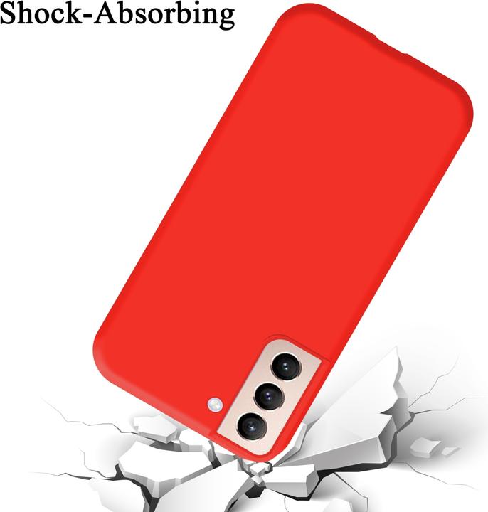 Actual product image Cadorabo TPU Liquid Silicone Case Cover (Samsung Galaxy S22+)