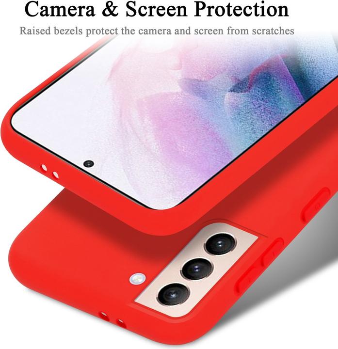 Actual product image Cadorabo TPU Liquid Silicone Case Cover (Samsung Galaxy S22+)