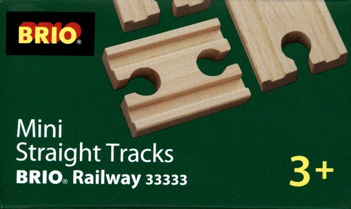 Actual product image Brio Straight Mini Tracks
