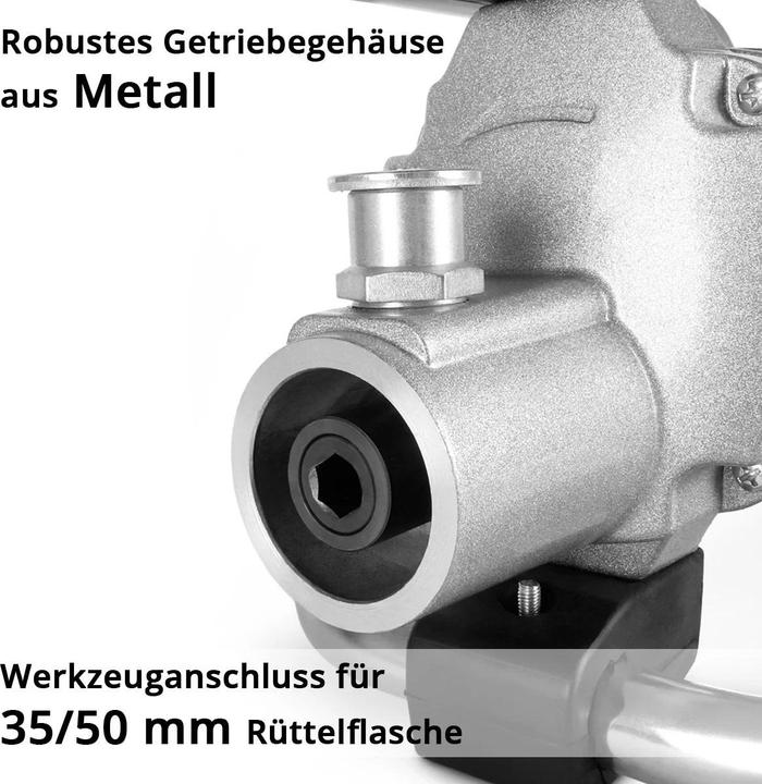 Produktbild Stahlwerk Betonrüttler mit Rüttelflsche Set, 2.300 Watt – 4.000 U/min, Rüttelflasche Ø 35 mm