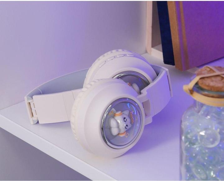 Image du produit Hoco Wireless headphones wireless headphones bluetooth W50 milky white
