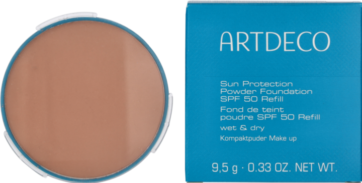 Actual product image Artdeco Sun Protection Powder Foundation SPF 50 (50 Dark Cool Beige)