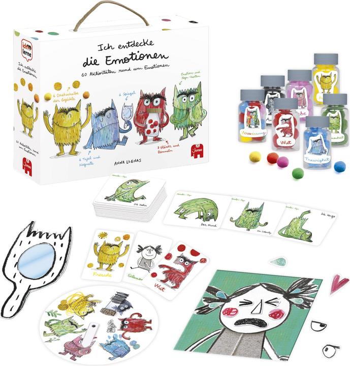 Immagine prodotto Jumbo Imparo a scoprire - mostro di colore (Tedesco)