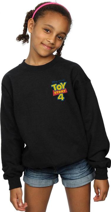 Produktbild Disney Toy Story 4 Logo Breast Print Sweatshirt Mädchen (152, 158)