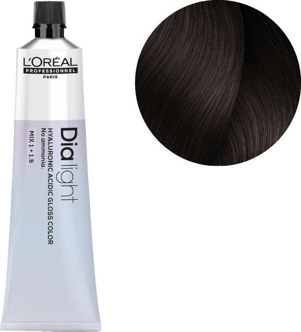 Produktbild L'Oréal Professionnel Dialight 5.12 hellbraun asch irisé 60ml (5.12 Hellbraun Asch Irisé)