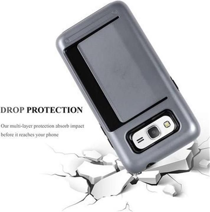 Immagine prodotto Cadorabo Custodia ibrida con tasca per carte di credito (Samsung Galaxy Grand Prime)