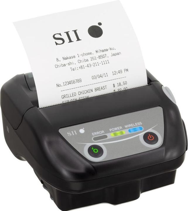 Image du produit Seiko MP-B30 3IN MOBILE BT PRINT AC (USB, Bluetooth)