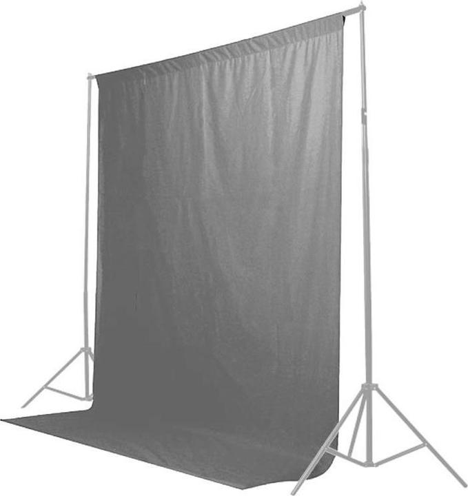 Caruba Hintergrundfolie 3x6m Grau (300 cm, 600 cm)