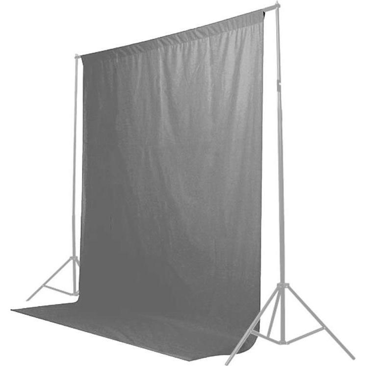Caruba Hintergrundfolie 3x6m Grau (300 cm, 600 cm), Hintergrundsystem, Grau