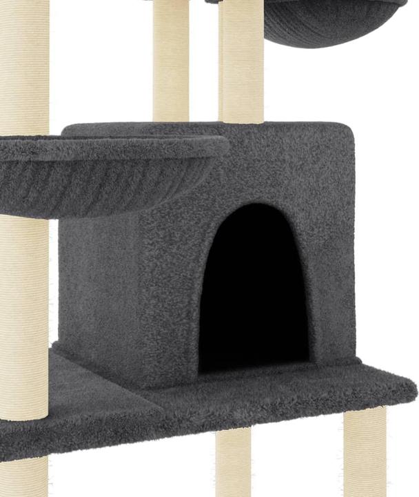 Actual product image vidaXL Kratzbaum (180 cm, Light grey)